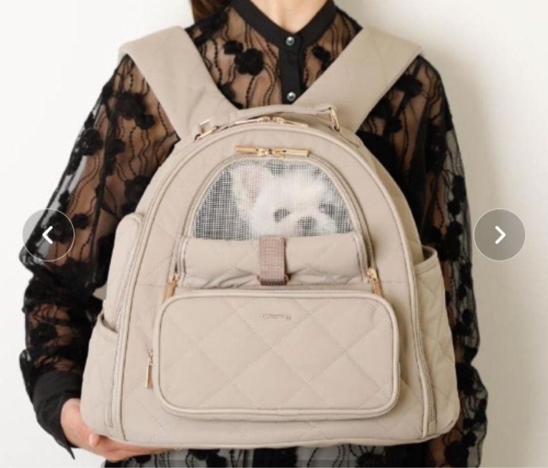 犬用キルティングキャリーバッグ　5キロまでOK