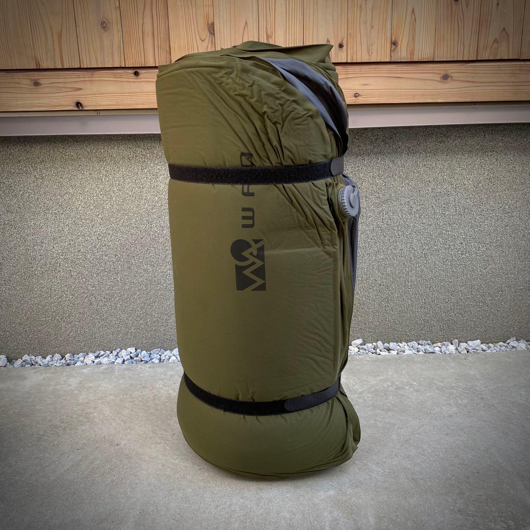 キャンプマット10cm ダブルサイズ WAQ RELAXING CAMP MAT