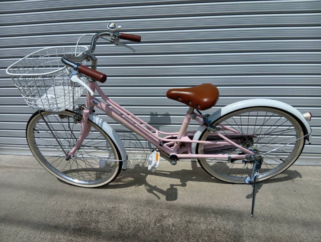 自転車　パステル　ピンク　くすみピンク22インチ　女の子　→引取り限定(岐阜県)