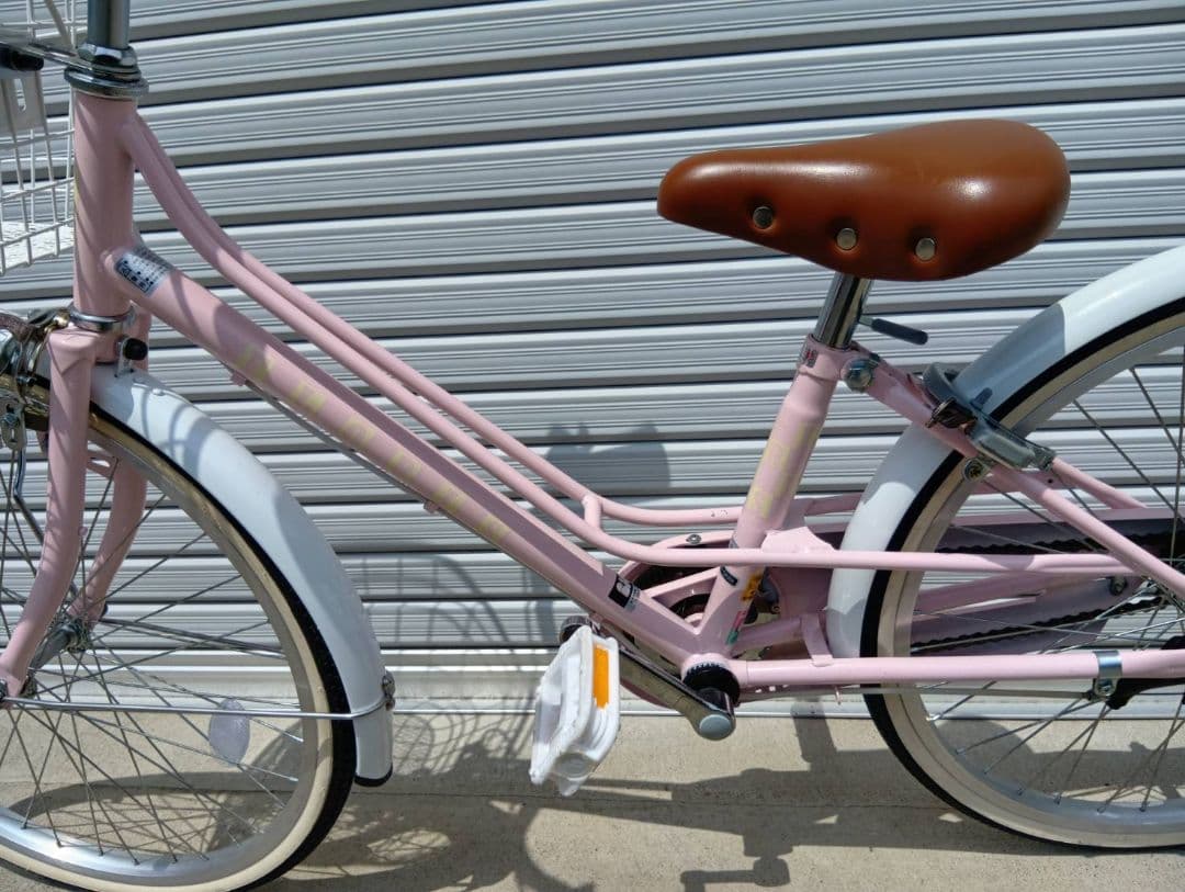 自転車　パステル　ピンク　くすみピンク22インチ　女の子　→引取り限定(岐阜県)