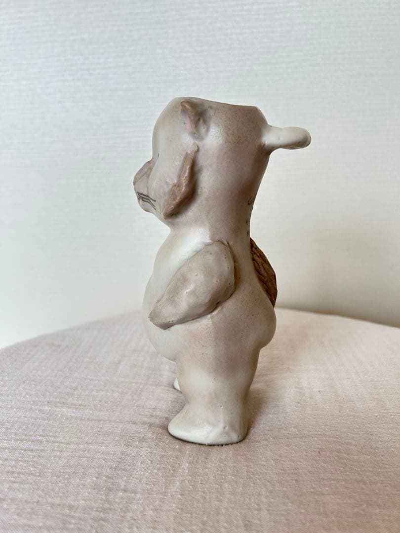 増田光　壁掛け花瓶　猫