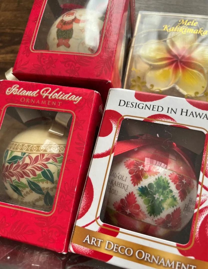 Hawaii オーナメント　セット　ハワイ直輸入