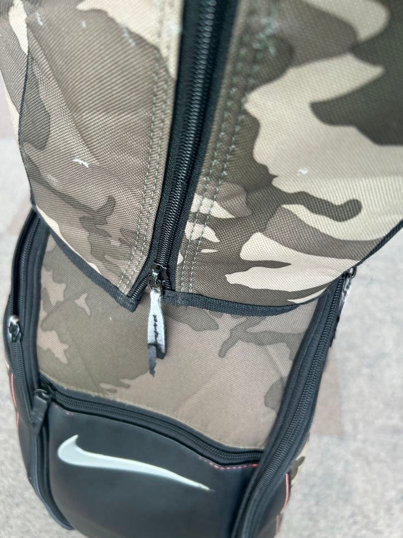 NIKE 迷彩柄　キャディバッグ　ゴルフ