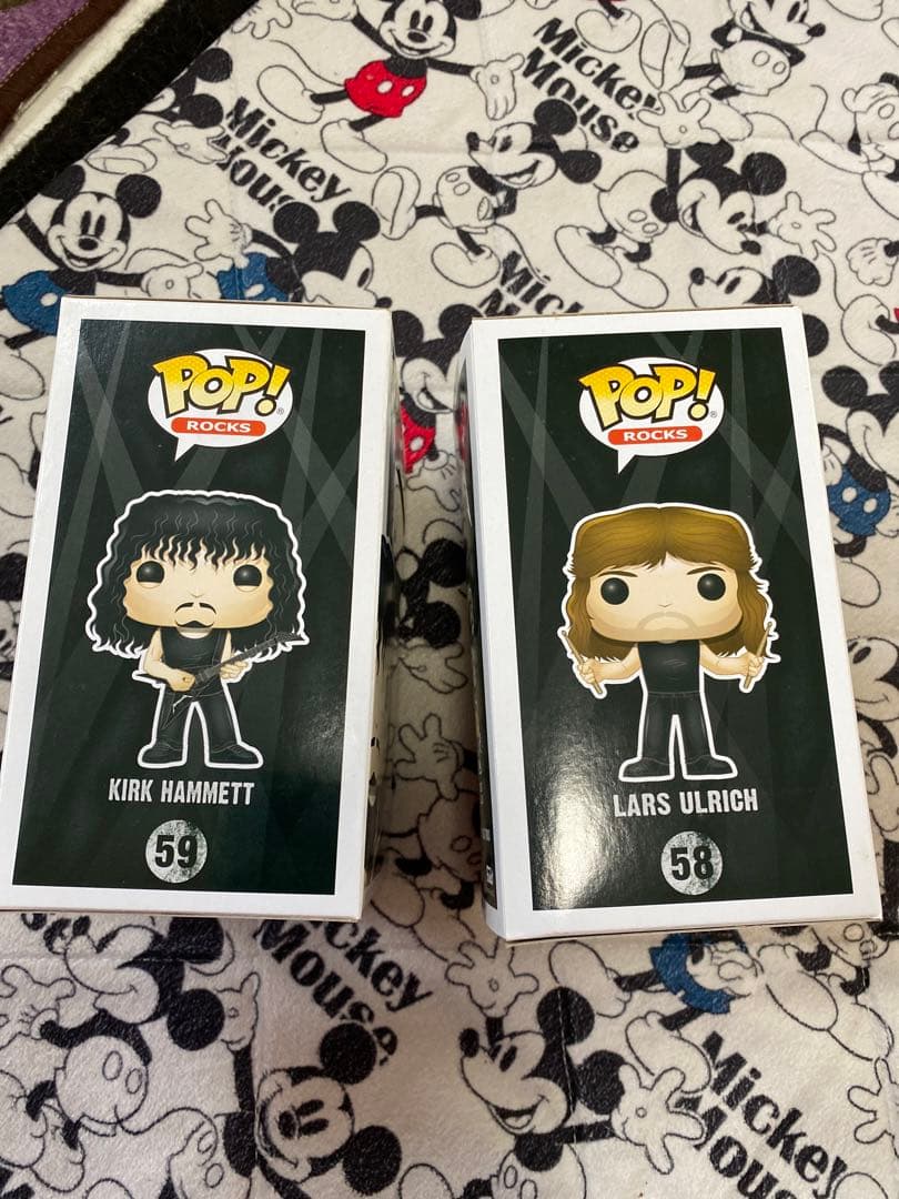 『メタリカ』ラーズ、カーク　ファンコポップ