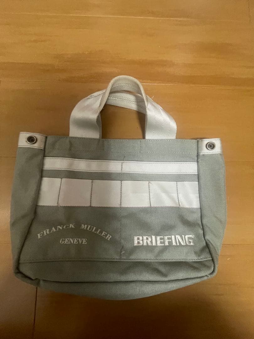 BRIEFING グレー トートバッグ