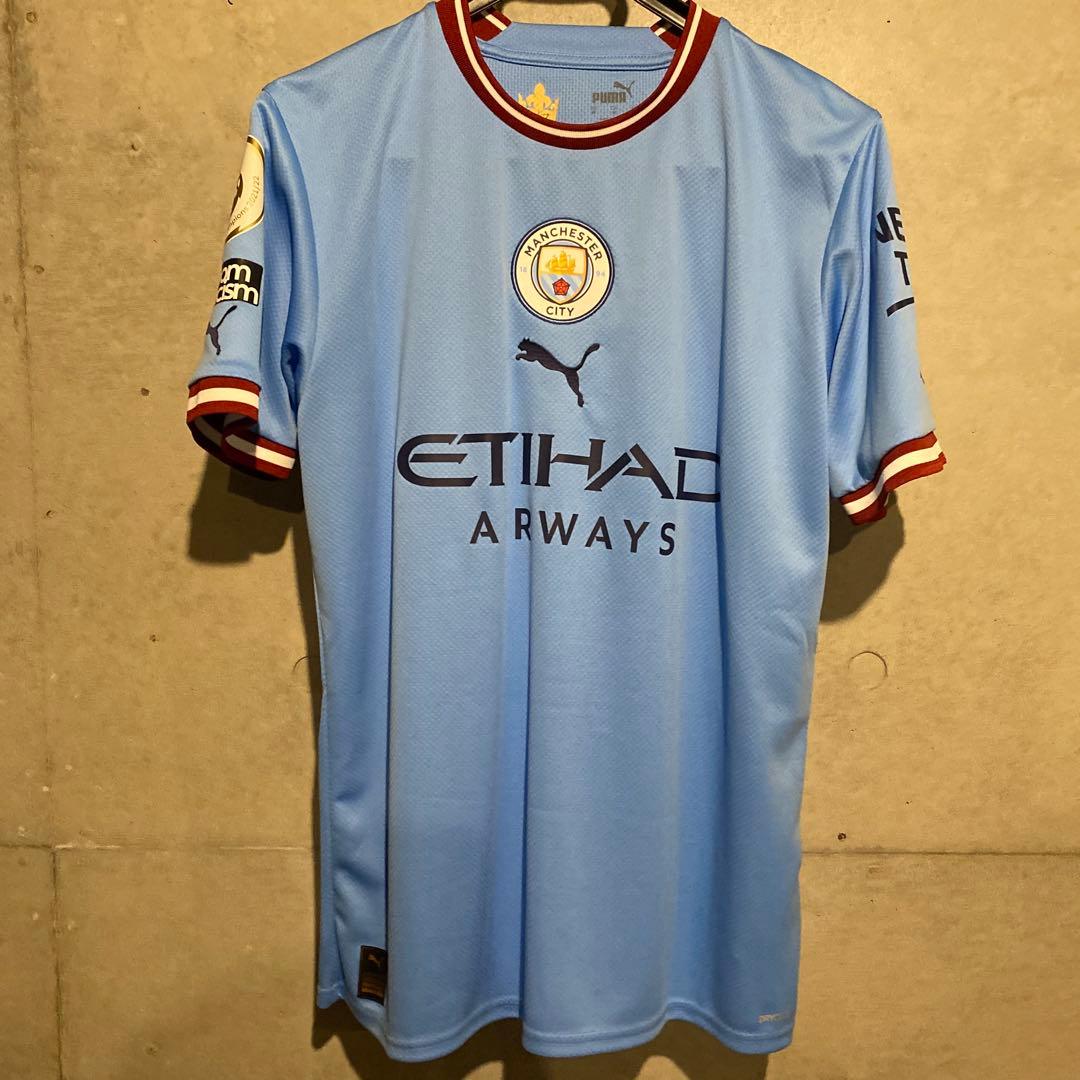 デ・ブライネ　マンチェスター・シティ　22/23　ホーム　リーグ仕様