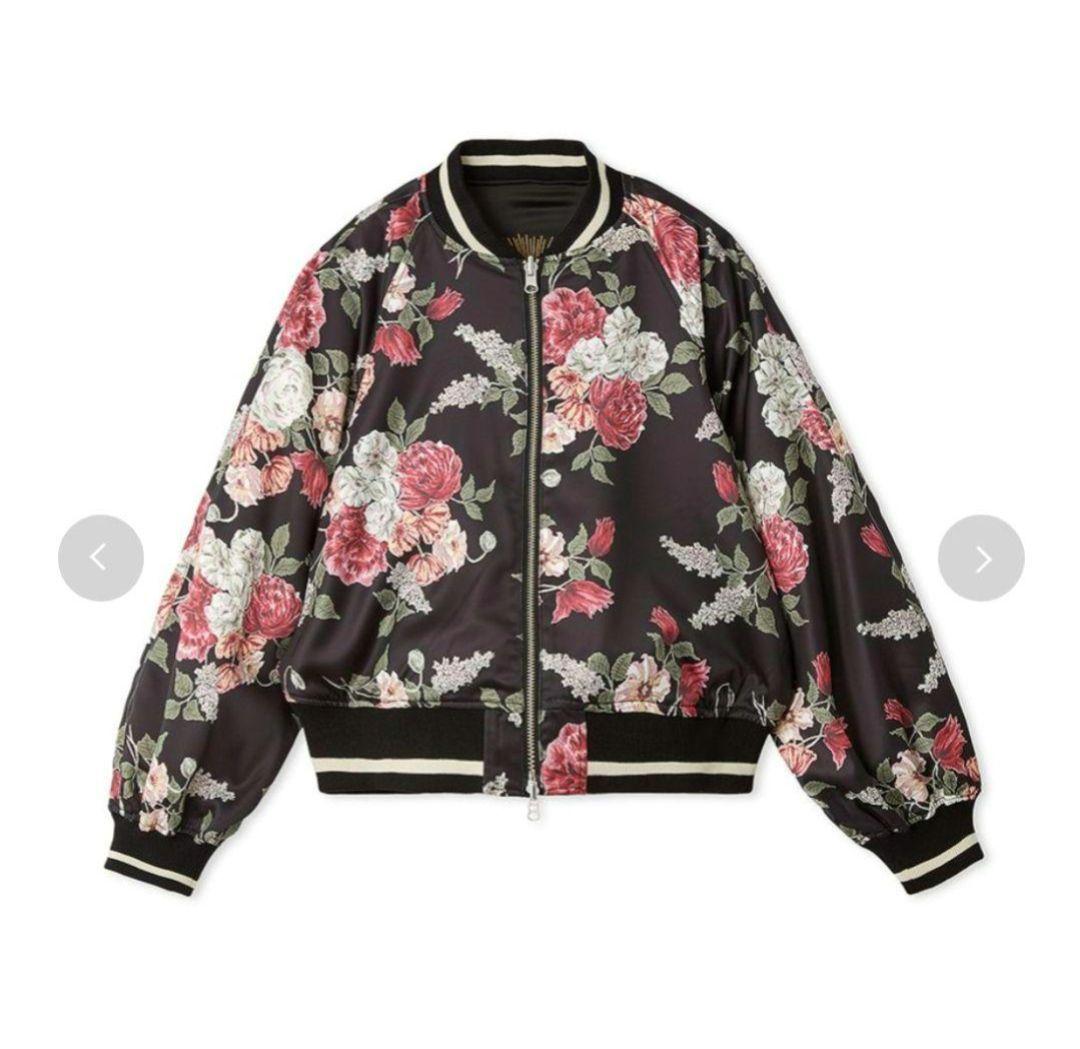 LILY BROWN　リリーブラウン　ケイタマルヤマ　スカジャン　黒　ブラック