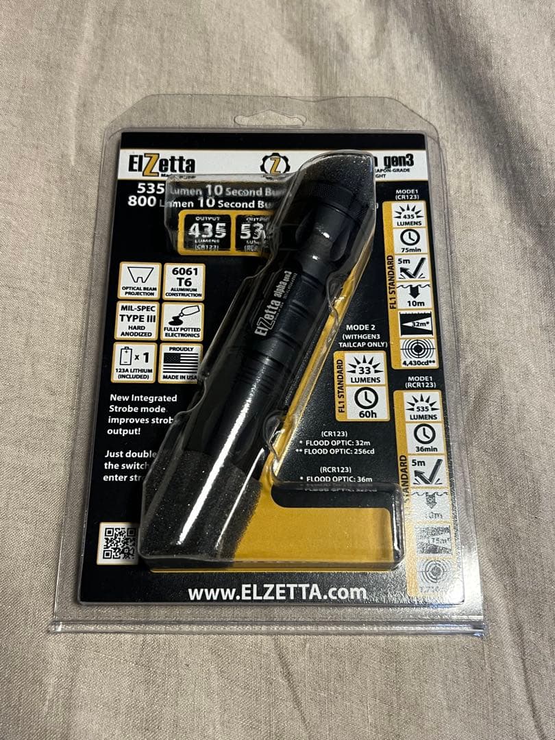 ユ*ロ様 Elzetta alpha gen3 A113 エルゼッタ アルファ