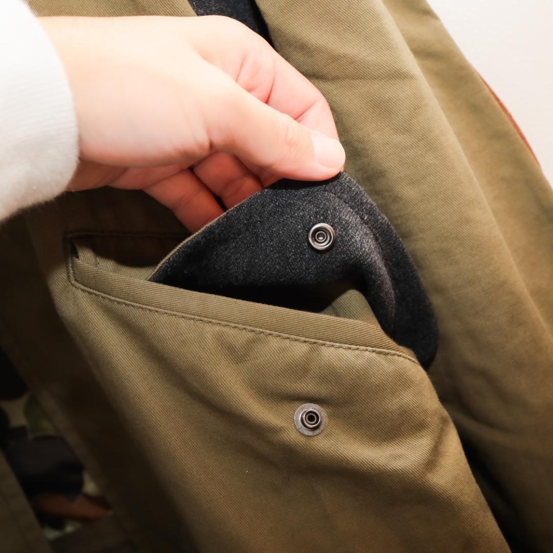 【美品】2010AW ジュンヤワタナベ モッズコート XS ギャルソン