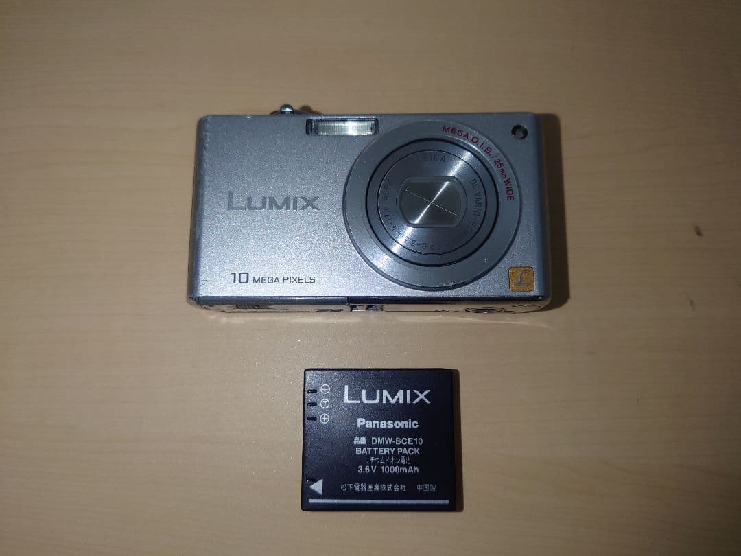 【動作良好】 パナソニック LUMIX DMC-FX35 オールドコンデジ