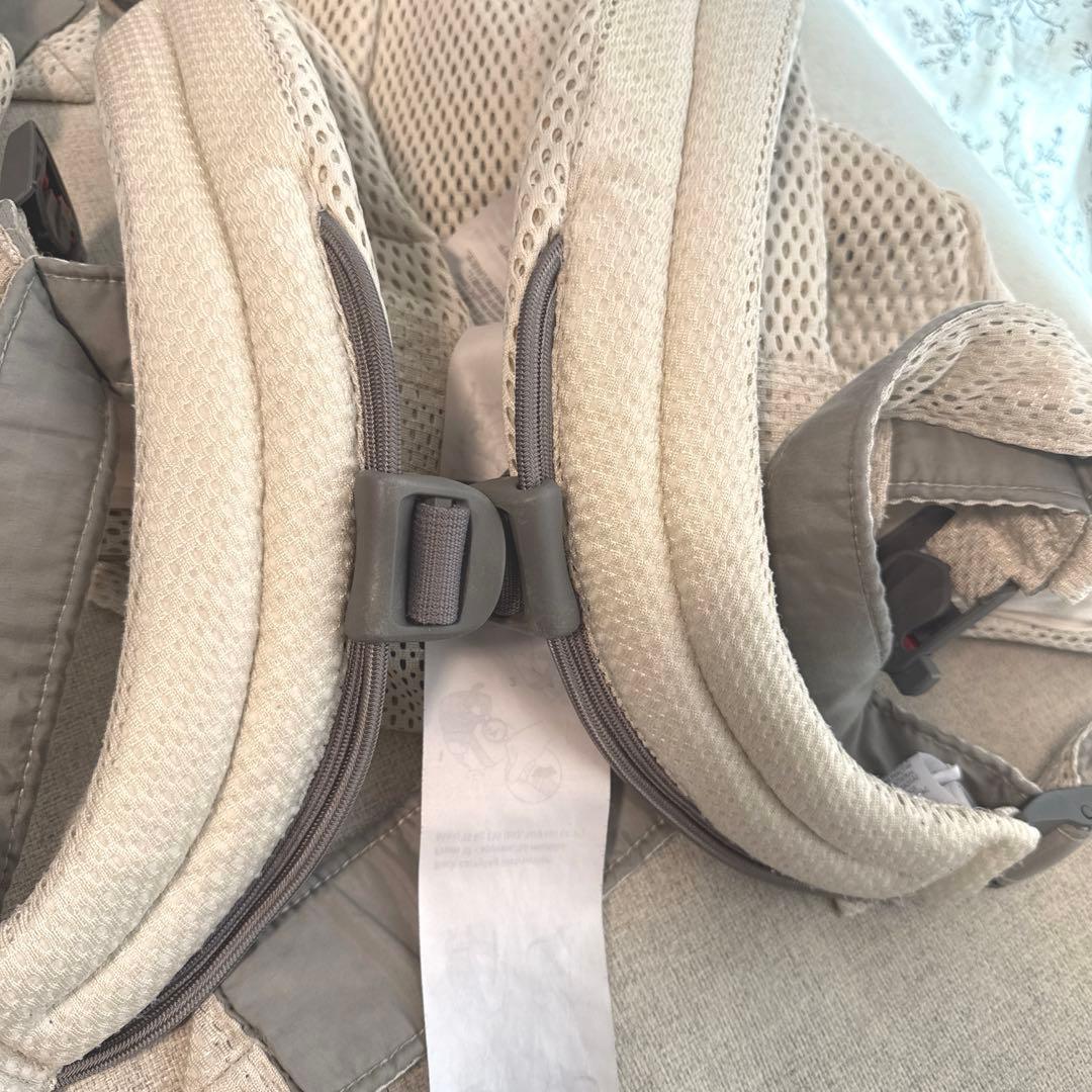 BABYBJORN ハーモニー　ベビーキャリア　最上級モデル　クリーム　スタイ付