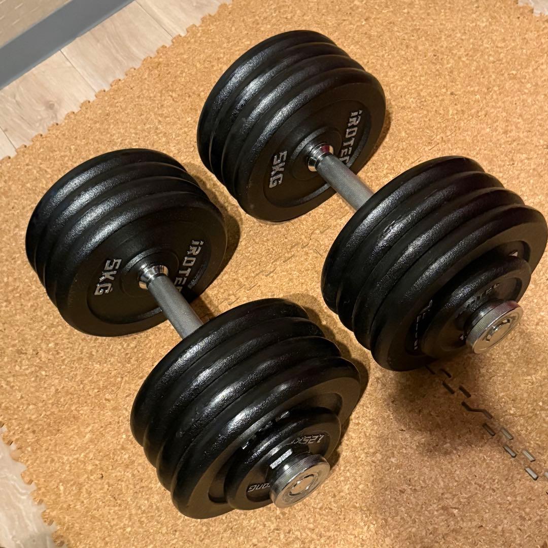 ダンベル 45kg 2個セット 90kg 筋トレ 高重量