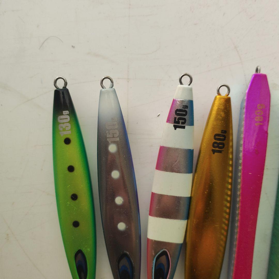 ジグ 11個セット120g,130g 150g 180g　サクラマス、ジギング