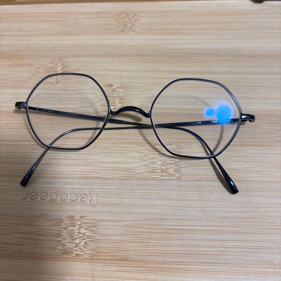 金子眼鏡 一山 Vintage ヘキサゴン kv-103