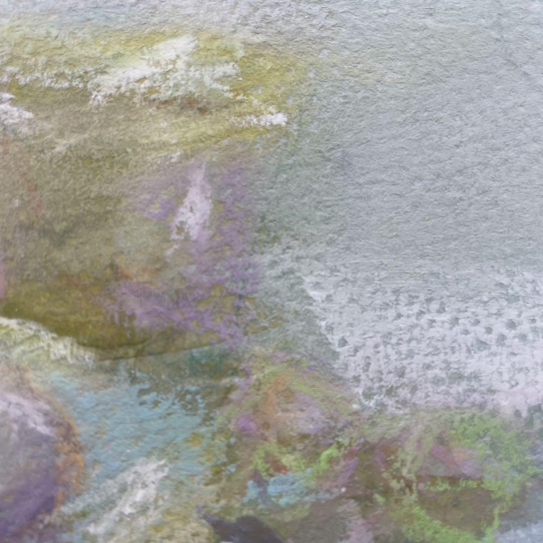 パステル画/色褪せない花束の贈り物/癒し/ヒーリング/パワースポット/