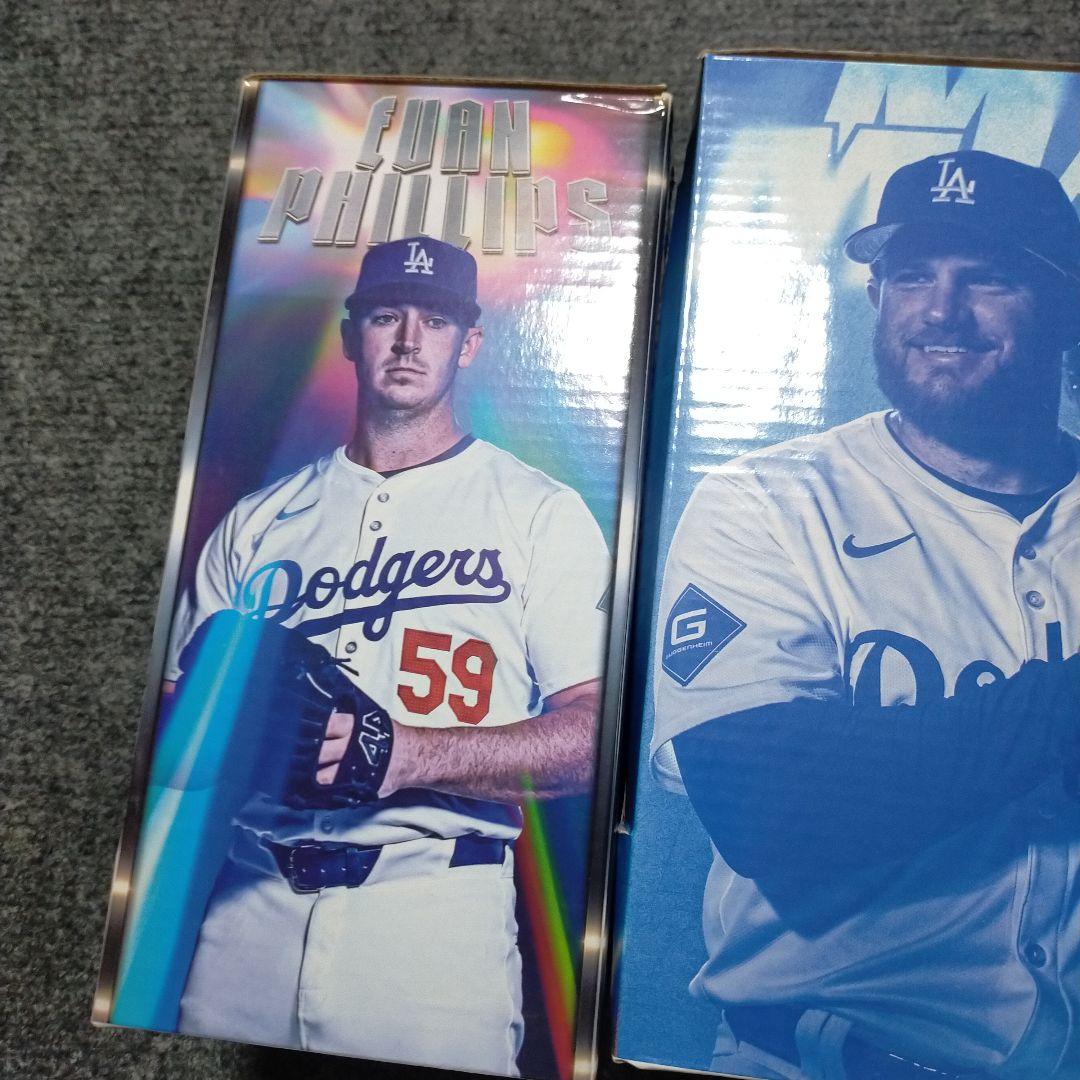 新品未使用品 ドジャース ボブルヘッド人形3体まとめ売り 球場配布品