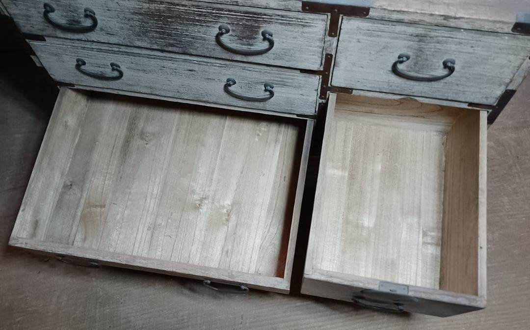 小桐箪笥 桐タンス 鍵なし 収納 和家具 昭和レトロ