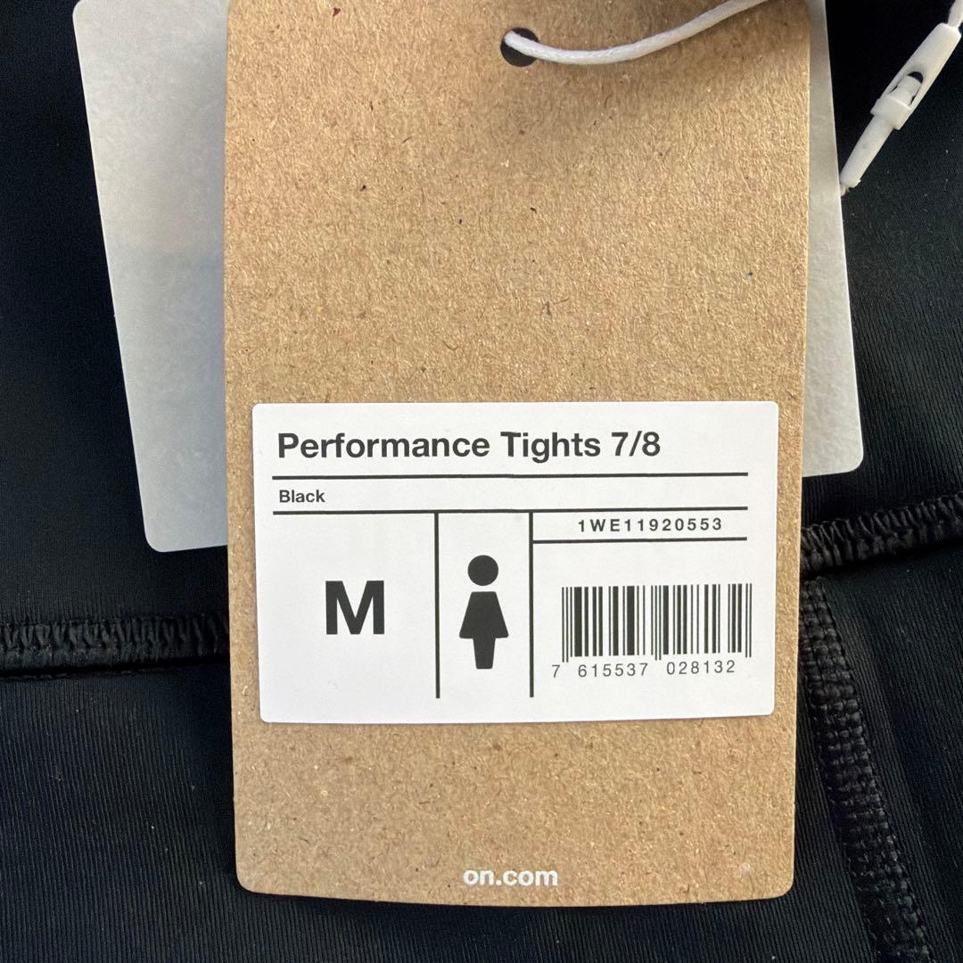 ON レディース　M パフォーマンスタイツ7/8 レギンス　スパッツ ランニング