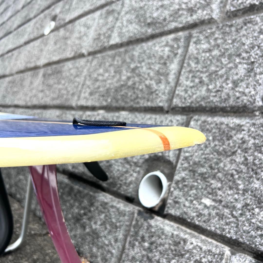 サーフボード　ロングボード　9’0ft フィン　ケース付き　中古美品　浮力十分