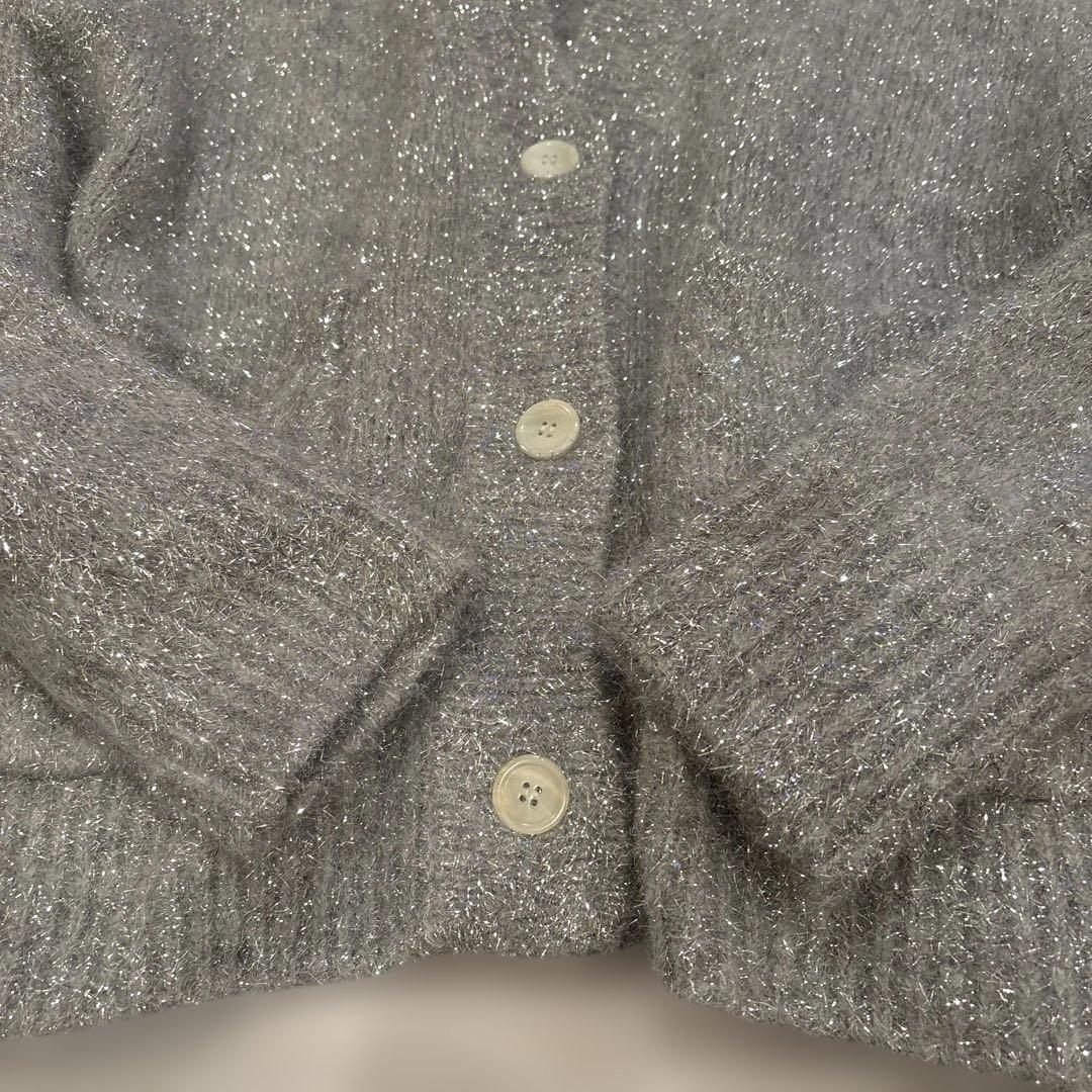 美品　ヌキテパ ne quittez pas アルパカ　ルレックスカーディガン