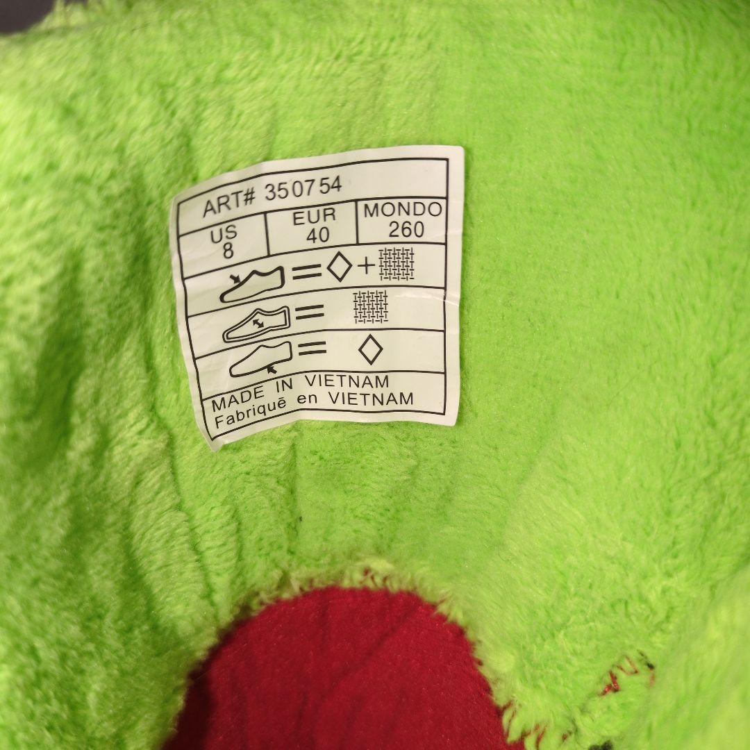 極美品 女性着用品　260 head スノーボードブーツ ブラック/グリーン