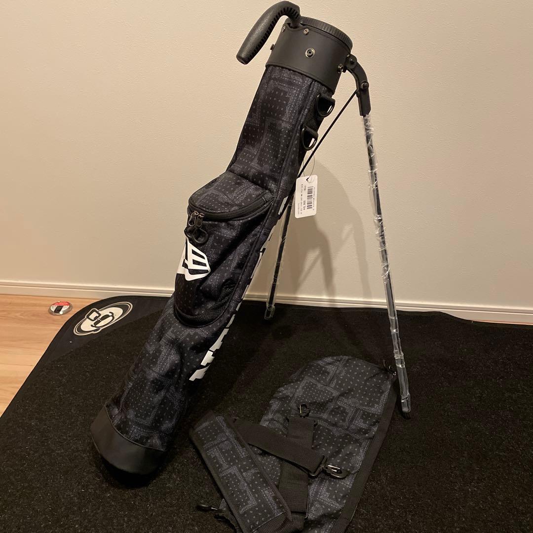 ニューエラ ゴルフ サブ セルフスタンド バッグ ケース バンダナ柄 新品