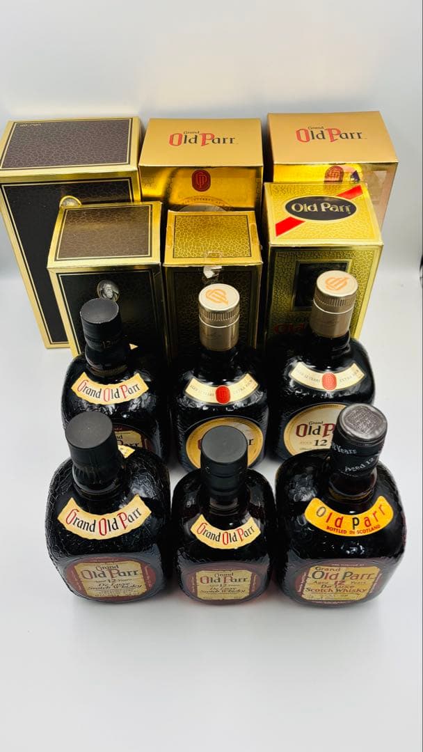 オールドパー12年 6本セット500-750ml まとめ売り スコッチウイスキー