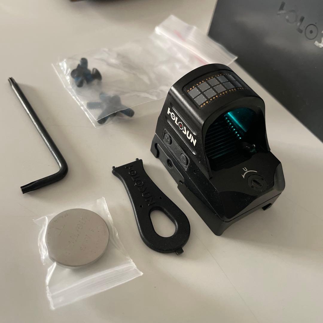 実物　HOLOSUN HS507C レッドドットサイト