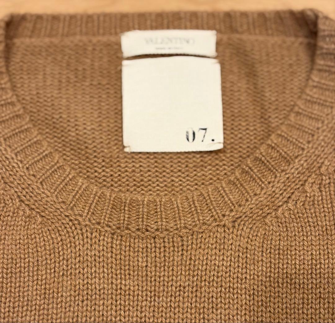 VALENTINO ヴァレンティノ　スタッズ クルーネックニット