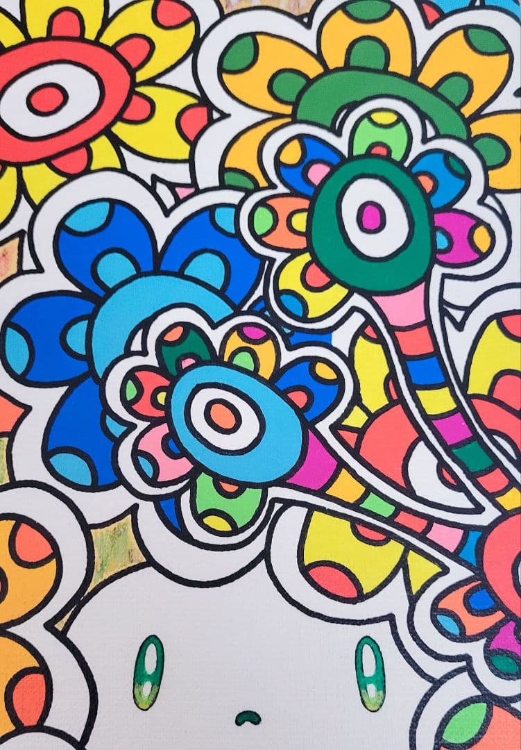 ★鈴木哲也★S8(455×455mm)アクリル原画1点物★送料無料#132