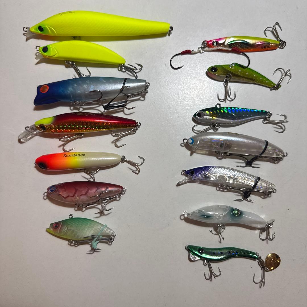 ソルトルアー　14点セット　シーバス、クロダイetc