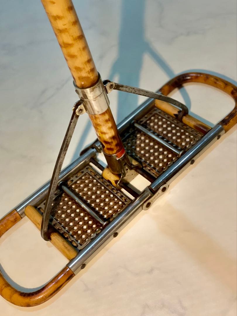 シューティング　スティック　ステッキ　ストック　チェア　バンブー　登山　競馬