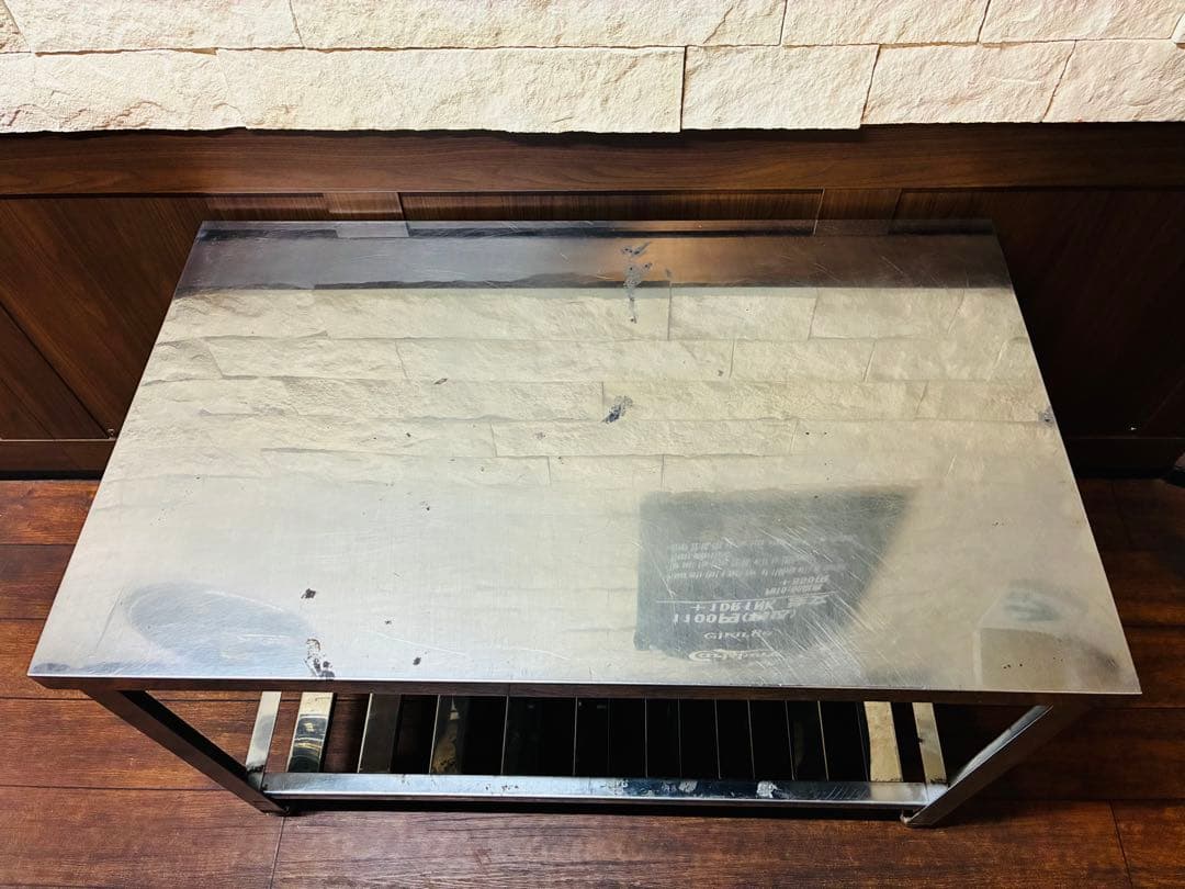 ★ 引取歓迎！業務用ステンレス作業台 100cm幅★