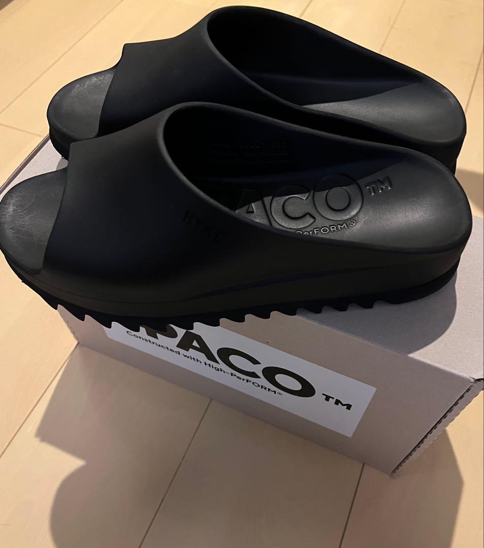 PPACO HYKE LUX-2 サンダル EU40 ブラック 25cm