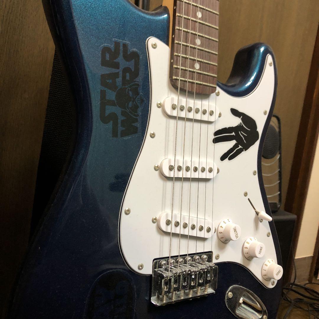 エレキギター Selder カポ　ピックケース　スタンド付き