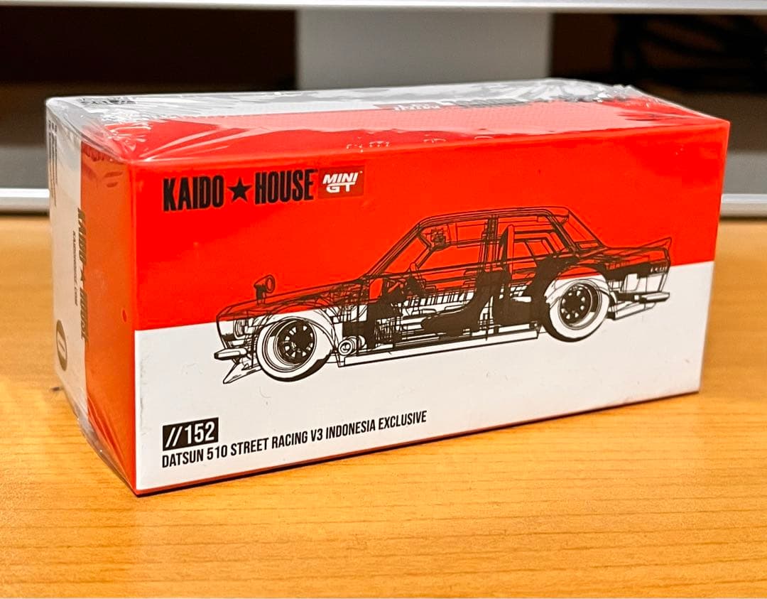 IDE限定 TSM 1/64 ダットサン 510 ブル ストリートレーシング