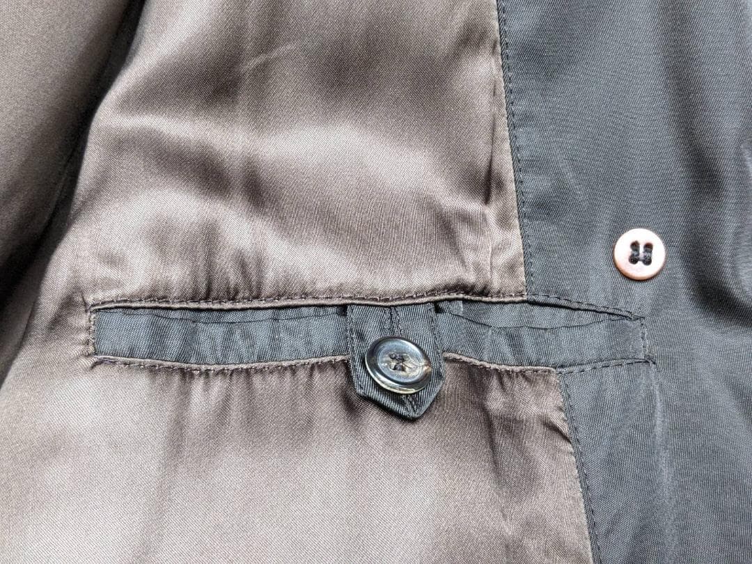 PRADA ハーフコート ダークブラウン　レディース