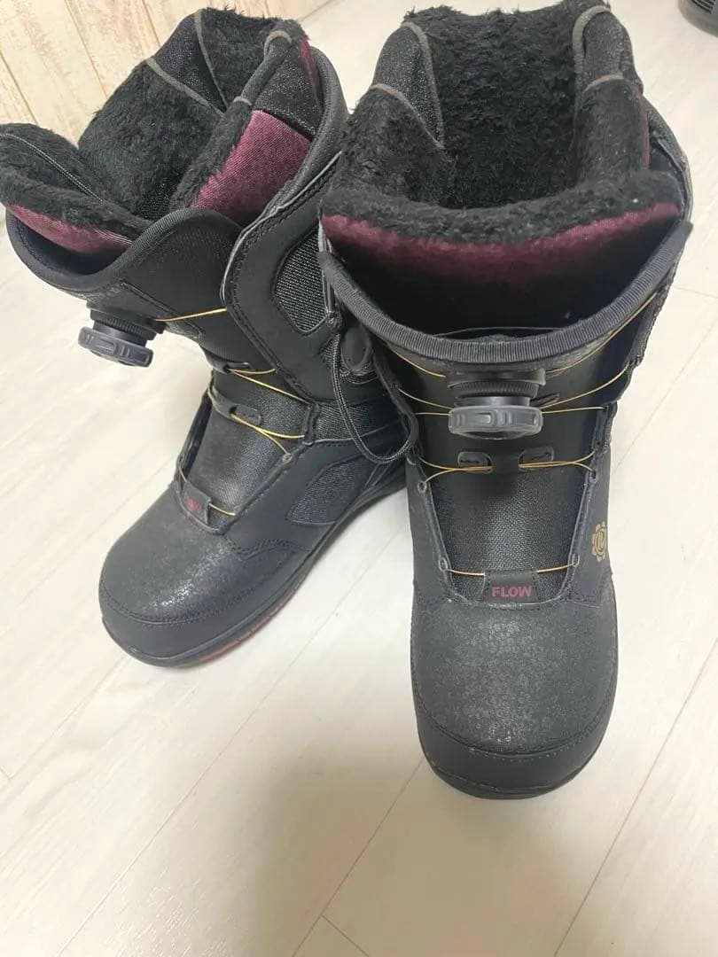 FLOW ONYX BOA ダイヤル　スノーボード ブーツ　ピンク　ブラック