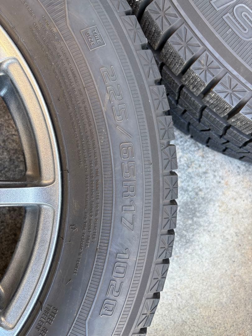 CX-5 スタッドレス　ホイールタイヤセット225/65R17