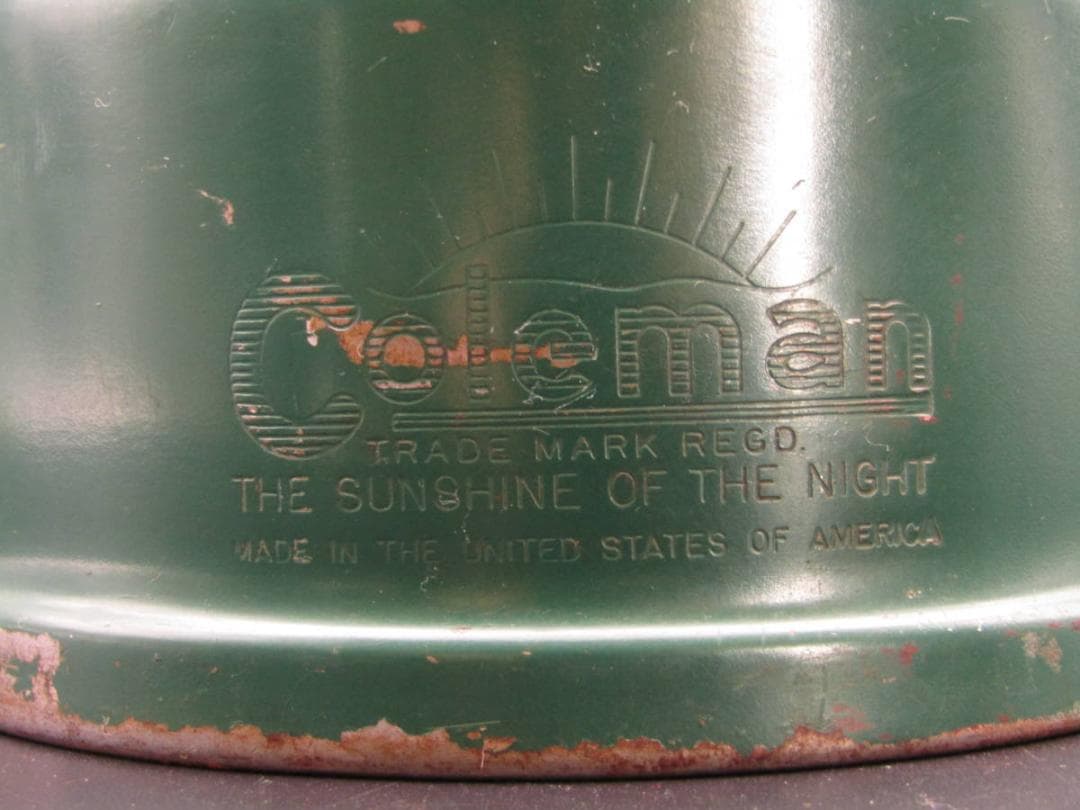 コールマン Coleman ランタン ホワイトガソリン グリーン 220E 03