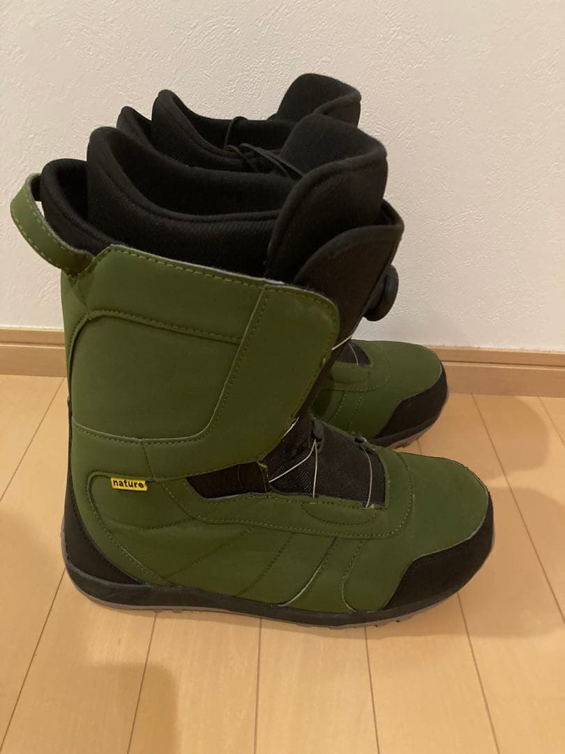 美品28.5cm ARBN エアボーン スノーボードブーツ オリーブ×ブラック