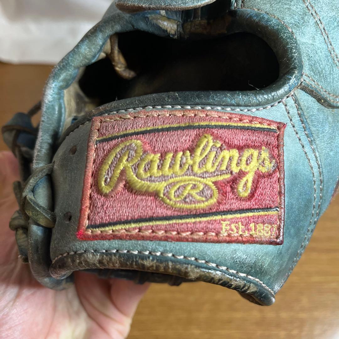 ローリングス 一般硬式 グローブ グラブ オーダー 投手用 良品 キップレザー