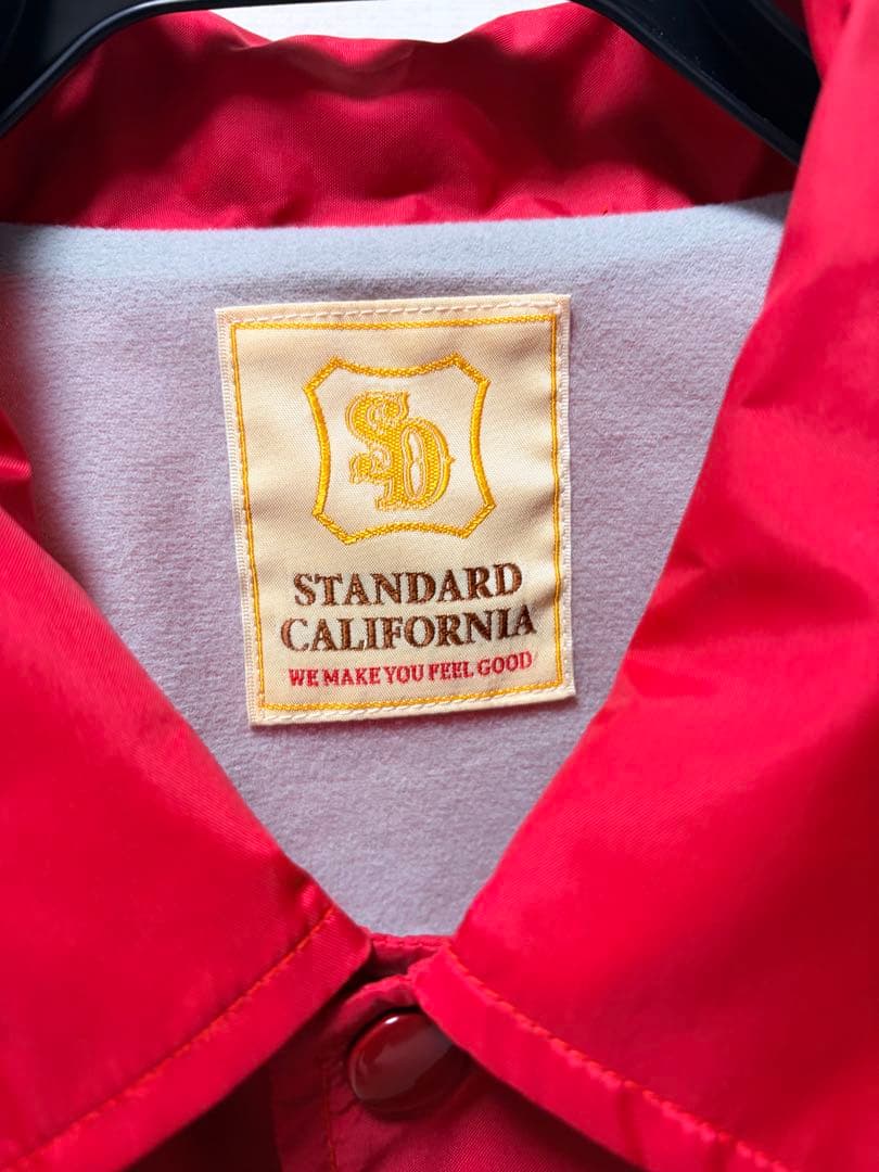 STANDARD CALIFORNIA ナイロンジャケット レッド