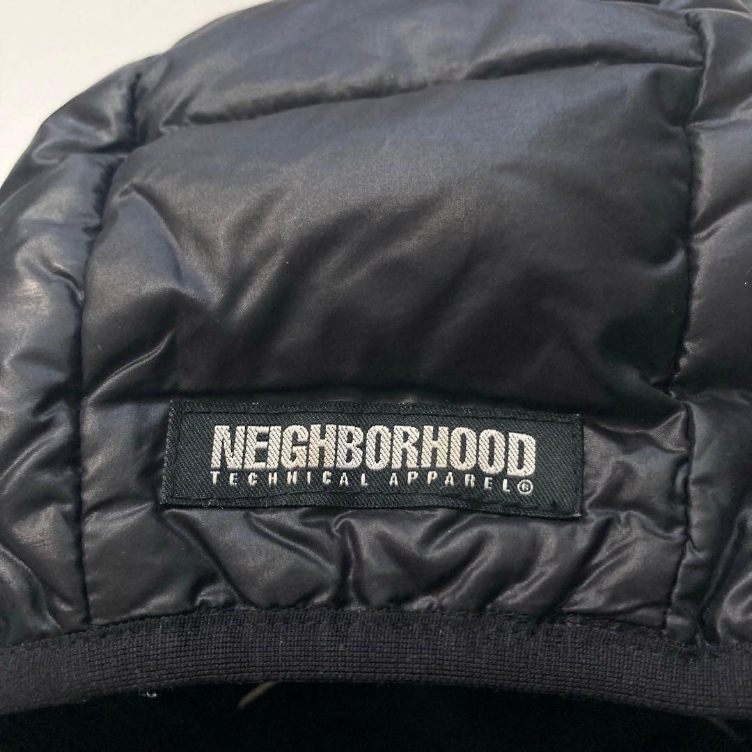 【わさび】ネイバーフッド BAL DOWN ダウンジャケット ブラック