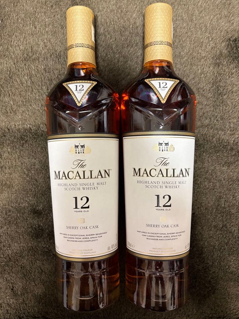マッカラン12年シェリーオーク700ml 2本セット