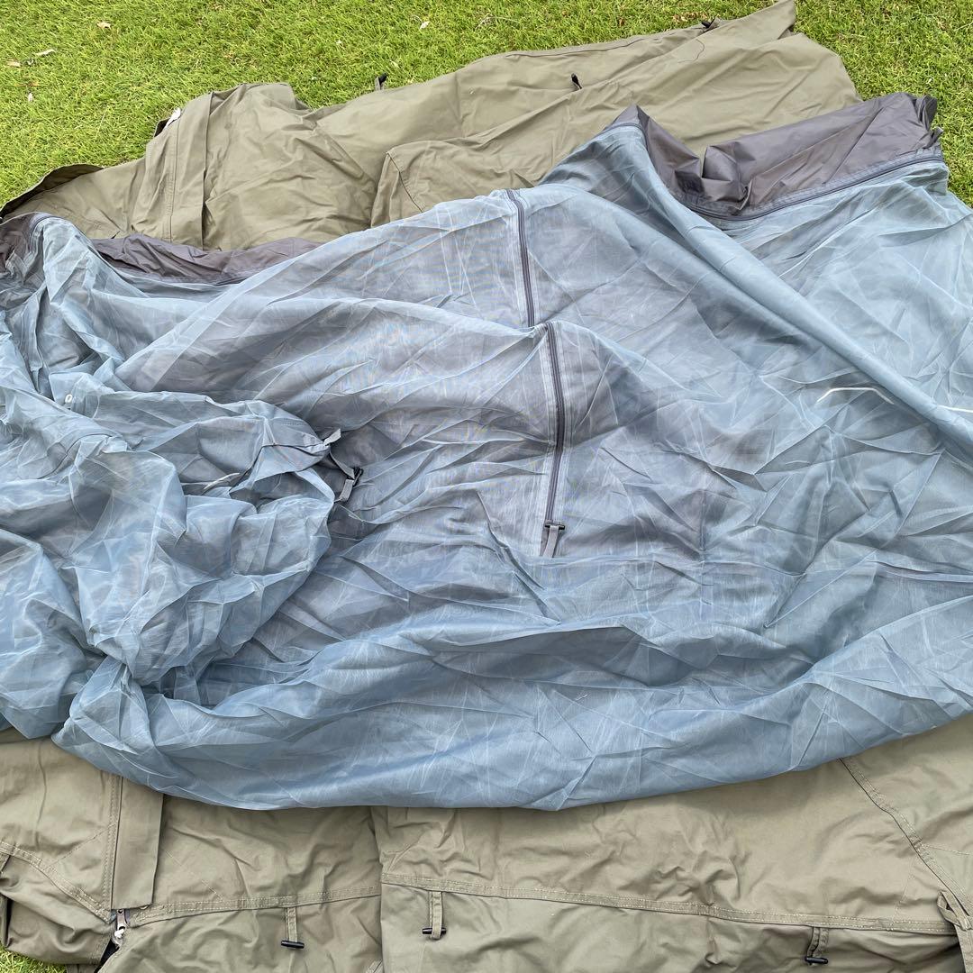 フルセットBUNDOK(バンドック) ソロベースex、前幕+フタマタポール2本