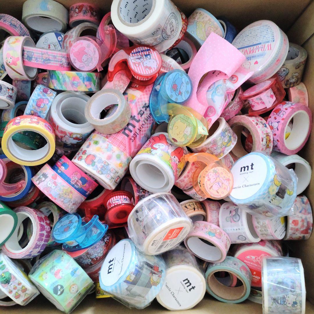 1008.新品&中古 マスキングテープ サンリオ　大量まとめ売り