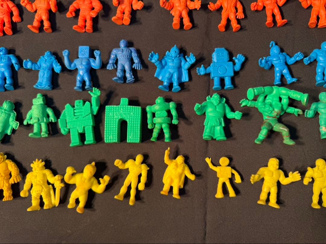 キン肉マン　キン消し　消しゴム　100体　当時物　まとめ売り　フィギュア