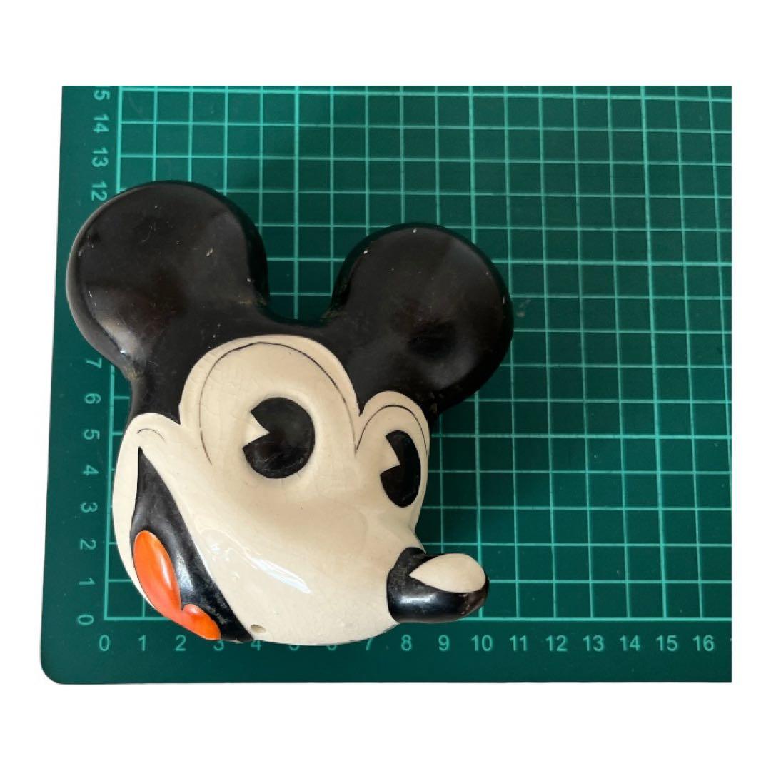 【ヴィンテージ】ミッキーマウス 小物入れ　　陶器