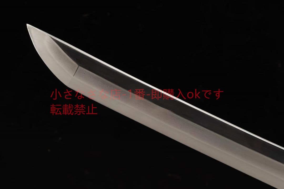 26寸弱反直線紋三色研武士太刀  古兵器 武具 刀装具 日本刀 模造刀 居合刀